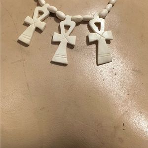Vintage cross necklace